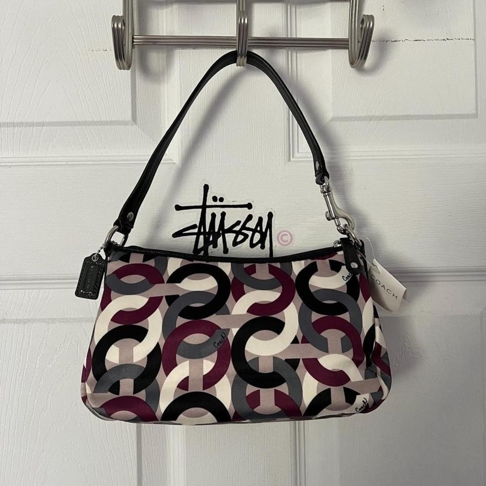 y2k 2000s Coach Madison Mini OP Signature Cs Monogram  Shoulder bag / Handbag - Picture 3 of 6